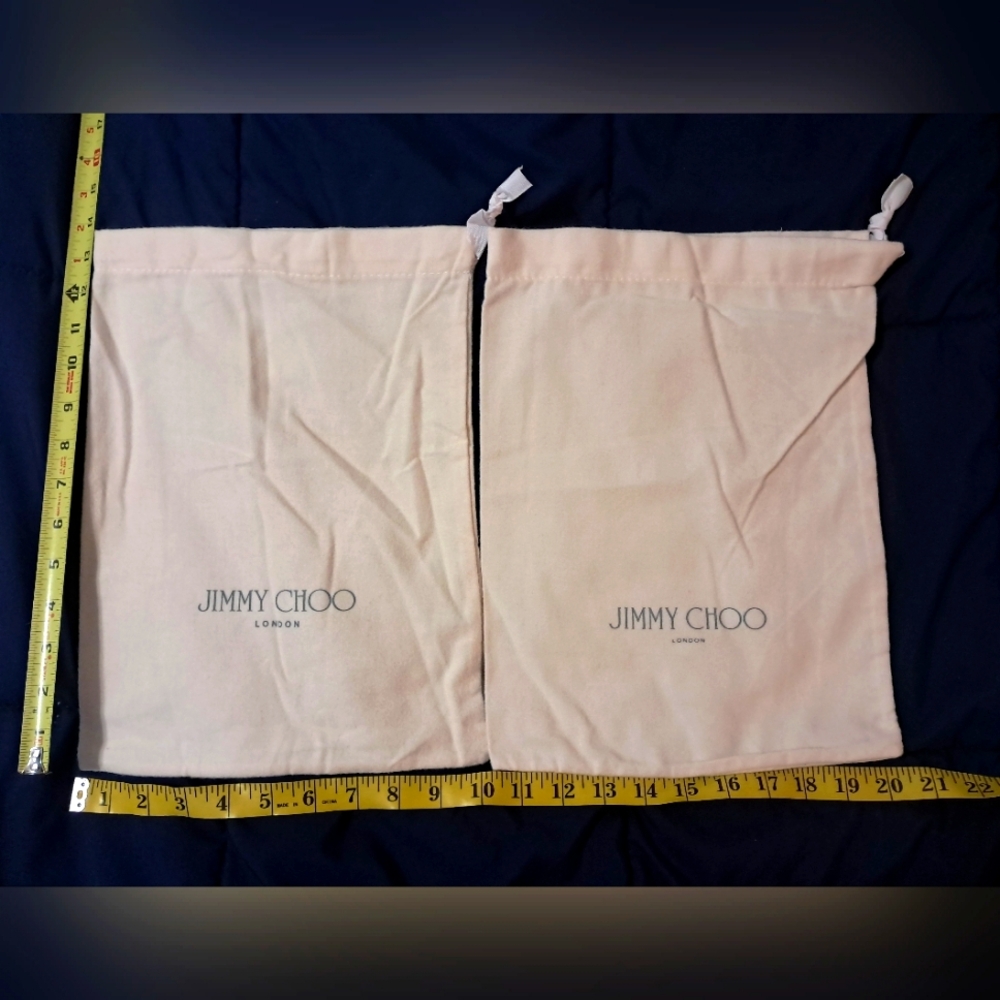 2 Jimmy Choo dust bags